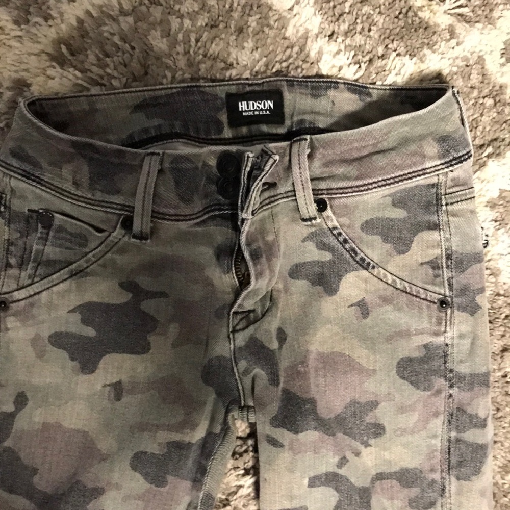 Hudson camo jeans